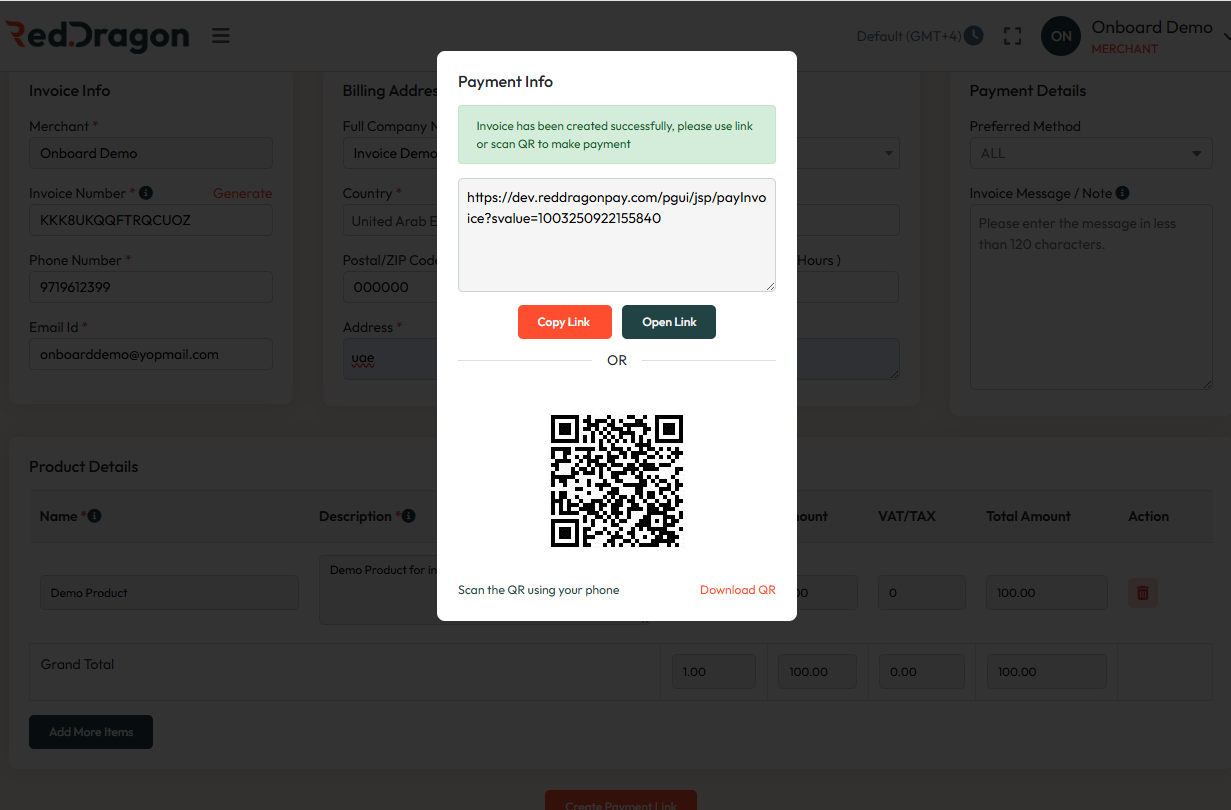 Payment Link Scanner